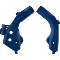 Polisport Frame Protectors - Husqvarna TC/FC/TX/FX 2019-22, TE/FE 2020-22, Gas Gas MC/MC-F/EC/EC-F 2021-22 - Blue