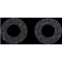 Image of Renthal Handlebar Grip Donutz - Grey