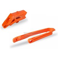 Polisport Chain Guide & Slider Kit - KTM EXC/EXC-F 2017-22 - Orange