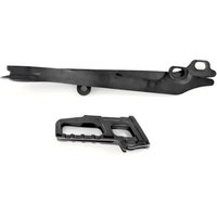 Polisport Chain Guide & Slider Kit - Honda CRF250R 2011-13, CRF450R 2011-12 - Black