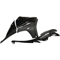 Polisport Radiator Scoops With Tank Cover - Yamaha YZF450 2010-13 - Black