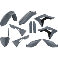 Image of Polisport Plastics Kit - Honda CRF 250/450R 2019-20 - Grey