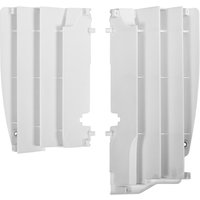 Image of Polisport Radiator Louvres - Suzuki RMZ450 2008-17 - White