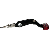 Apico Elite Trials Brake Pedal - TRS One 125-300 2016-22 - Black/Red