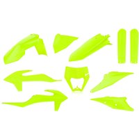 Polisport Enduro Plastics Kit - KTM EXC/EXC-F 2017-19 - Fluro Yellow