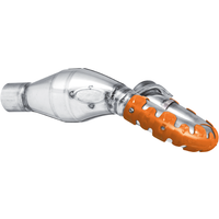 Polisport Armadillo 4 Stroke Long Exhaust Pipe Protector - Orange