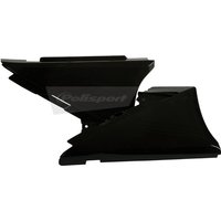 Image of Polisport Side Panels - Gas Gas EC 125/250/300 2007-11 - Black