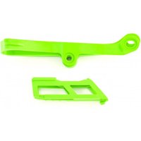 Polisport Chain Guide & Slider Kit - Kawasaki KXF250 2017-20, KXF450 2016-20 - Green