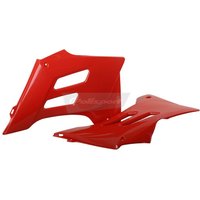 Polisport Radiator Scoops - Gas Gas EC 250/450 2005-2006- Red