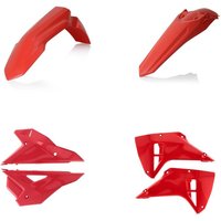 0026820.110 - Acerbis Standard Plastics Kit For Honda CRF250RX & CRF450RX 2025 - Red