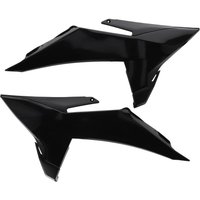 Image of 0026919.090 - Acerbis Radiator Scoops For KTM SX 125/150/250 & SXF 250/350/450 2025 - Black
