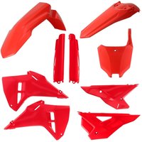 Image of 0026547.110 - Acerbis Full Plastics Kit For Honda CRF250R & CRF450R 2025 - Red