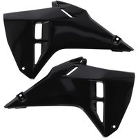 Image of 0026549.090 - Acerbis Radiator Scoops For Honda CRF250R & CRF300RX & CRF450R 2025 - Black