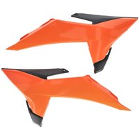 0026919.209 - Acerbis Radiator Scoops For KTM SX 125/150/250 & SXF 250/350/450 2025 - Orange/Black