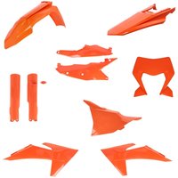 Image of 0026809.011.016 - Acerbis Full Plastics Kit For KTM EXC 150/250/300 & EXC-F 250/350/450/500 2024-2025 Orange