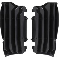 Image of 0026192.090 - Acerbis Radiator Louvres For Kawasaki KX250 2025 & KX450 2024-2025 - Black