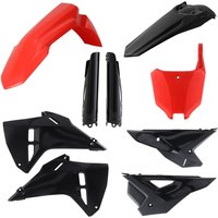 Image of 0026547.349 - Acerbis Full Plastics Kit For Honda CRF250R & CRF450R 2025-2026 Red/Black