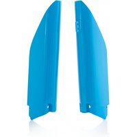 0023065.042 - Acerbis Fork Guards For Suzuki RMZ250 2019-2025 & RMZ450 2018-2025 - Blue 2 (Light Blue)