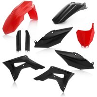 0022385.349 - Acerbis Full Plastics Kit For Honda CRF250R 2018, CRF450R 2017-2018 Red/Black