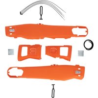 Image of 0026606.011.016 - Acerbis Tekmagnet Swing Arm Protectors For KTM SXF 250/350/450/500 2025 - Orange