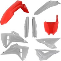 0026547.347 - Acerbis Full Plastics Kit For Honda CRF250R & CRF450R 2025 - Red/Grey