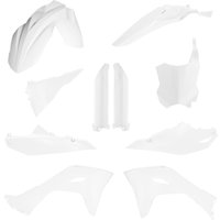 0026078.030 - Acerbis Full Plastics Kit For Kawasaki KXF250 2025-2026, KXF450 2024-2026- White