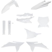 Image of 0026922.030 - Acerbis Full Plastics Kit For KTM SX 125/150/250 & SXF 250/350/450, XC 125/250/300 2025 - White