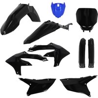 0025468.714 - Acerbis Full Plastics Kit For Yamaha YZF250 2024-2025, YZF450 2023-2025 - Black/Blue