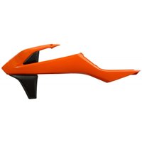 0021745.209.016 - Acerbis Radiator Scoops For KTM EXC 250/300 & EXC-F 250/350/450/500 2017-2019 - Orange