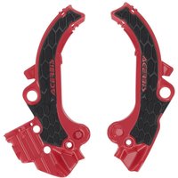 Image of 0026504.349 - Acerbis X-Grip Frame Guards For Gas Gas MC65 2024-2025 - Red/Black