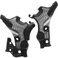0026101.319 - Acerbis X-Grip Frame Guards For Honda Transalp XL750 2023-2025 - Black/Grey