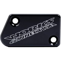 Image of 21-136 - Works Connection Front Brake Master Cylinder Cover For Yamaha YZ 125/250 2008-2025, YZF250 2007-2025, YZF450 2008-2025, YZ125X 2020-2025, YZ250X 2016-2025, YZF 250/45X 2015-2025, WRF 250/450 2017-2025 Black