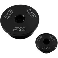 24-609 - Works Connection Engine Plugs For Honda CRF250R & CRF250RX 2018-2025, CRF250F Trail 2019-2025 Black