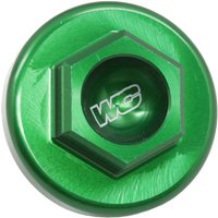Image of 24-198 - Works Connection Oil Fill Plug For Honda/Kawasaki/Suzuki KX250 2005-2007, KXF250 2004-2023, KX250XC 2020-2023, KXF450 2006-2023, KX450XC 2020-2023, RMZ250 2004-2006 Green