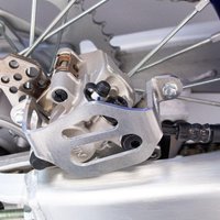 25-034 - Works Connection Rear Brake Caliper Guard For Yamaha YZ 125/250 2022-2025, YZ 125/250X 2023-2025, YZF250 2021-2025, YZF250X 2022-2025, YZF450 2020-2025, YZF450X 2021-2025