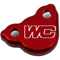 21-505 - Works Connection Rear Brake Master Cylinder Cover For Honda CR125 & CR250 2002-2007, CRF250R/CRF250X/CRF250RX2004-2025, CRF450R/CRF450X/CRF450RX 2002-2025 Red