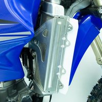 18-074 - Works Connection Radiator Braces For Yamaha YZ250 2002-2024, YZ250X 2016-2024 Silver