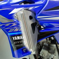 Image of 18-073 - Works Connection Radiator Braces For Yamaha YZ125 & YZ125X 2025-2026 Silver