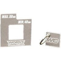 Image of 17-555 - Works Connection Chain Tensioner Gauge For Yamaha YZ 125/250 2006-2025 48mm-58mm