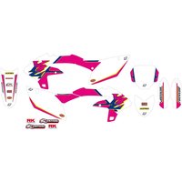 2252AA - Blackbird Retro Graphics Kit For Yamaha YZF450 2023-2026 - Pink/White
