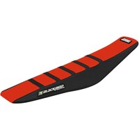 1B06Z1 - Blackbird Zebra Seat Cover For Beta RR 125 2018-2019 - Black/Red