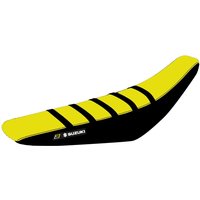 1331Z1 - Blackbird Zebra Seat Cover For Suzuki RMZ250 2019-2023 - Black/Yellow