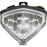 Image of Bike It LED Rear Tail Light With Clear Lens & Integral Indicators - Honda CB1000R 2008-12