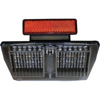 Image of Bike It LED Rear Tail Light With Clear Lens & Integral Indicators - Ducati 998 Biposto 2001-03