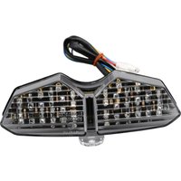 Image of Bike It LED Rear Tail Light With Clear Lens & Integral Indicators - Yamaha YZF-R6 2003-05