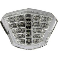 Image of Bike It LED Rear Tail Light With Clear Lens & Integral Indicators - Yamaha XJ6 2009-12