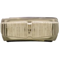 Image of Bike It LED Rear Tail Light With Clear Lens & Integral Indicators - Yamaha FZS600 Fazer 1998-2004