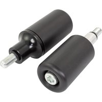 BikeTek Black STP Crash Protectors Set - Honda CBR600RR 2003-06