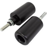 BikeTek Black STP Crash Protectors Set - Suzuki GSXR1000 2007-08