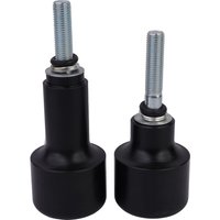 BikeTek Black STP Crash Protectors Set - Suzuki GSXR600 & GSXR750 2006-11